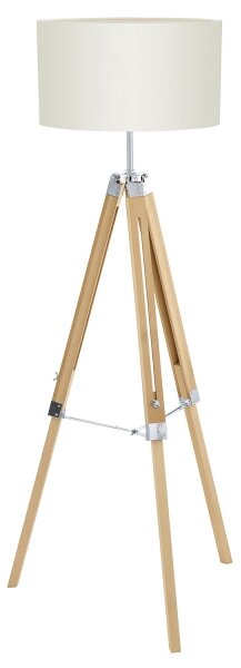 Eglo 44114 - Lampada da terra LANTADA 1xE27/60W/230V