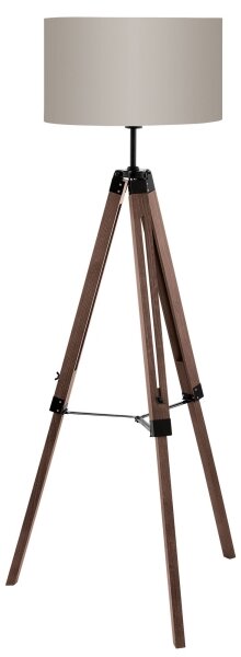 Eglo 94326 - Lampada da terra LANTADA 1xE27/60W/230V