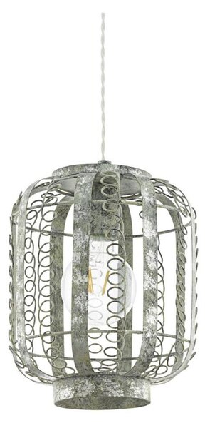 Eglo 49133 - Lampadario a sospensione con filo HAGLEY 1xE27/60W/230V