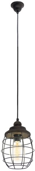 Eglo 49219 - Lampadario BAMPTON 1xE27/60W/230V