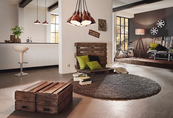 Eglo 49243 - Lampadario AUCKLAND 1xE27/60W/230V