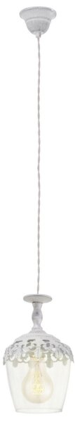 Eglo 49221 - Lampadario SUDBURY 1xE27/60W/230V