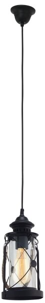 Eglo 49213 - Lampadario BRADFORD 1xE27/60W/230V