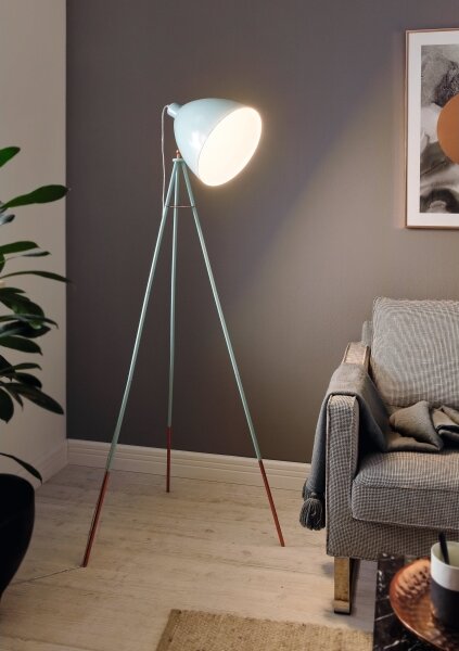 Eglo 49342 - Lampada da terra DUNDEE 1xE27/60W/230V