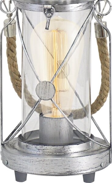 Eglo 49284 - Lampada da tavolo BRADFORD 1xE27/60W/230V