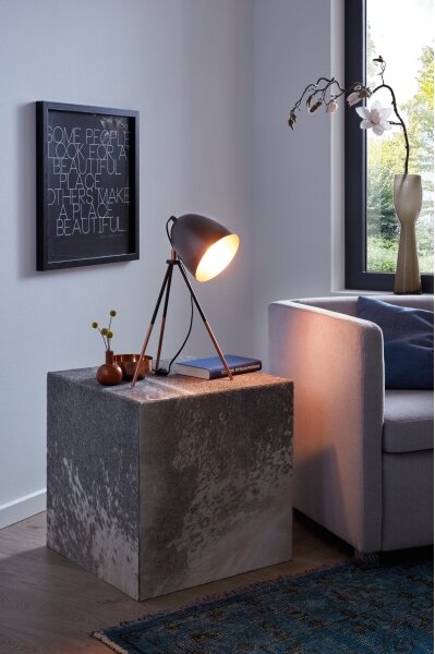 Eglo 49385 - Lampada da tavolo CHESTER 1xE27/60W/230V