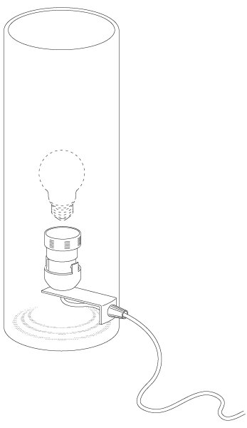 Eglo 49283 - Lampada da tavolo BRADFORD 1xE27/60W/230V