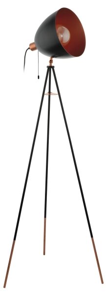 Eglo 49386 - Lampada da terra CHESTER 1xE27/60W/230V