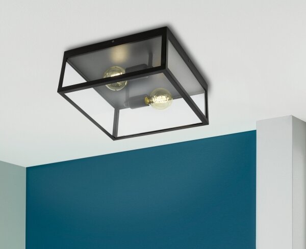 Eglo 49392 - Plafoniera CHARTERHOUSE 2xE27/60W/230V