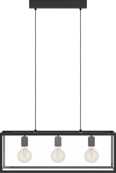Eglo 49393 - Lampadario CHARTERHOUSE 3xE27/60W/230V