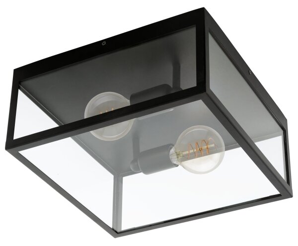 Eglo 49392 - Plafoniera CHARTERHOUSE 2xE27/60W/230V