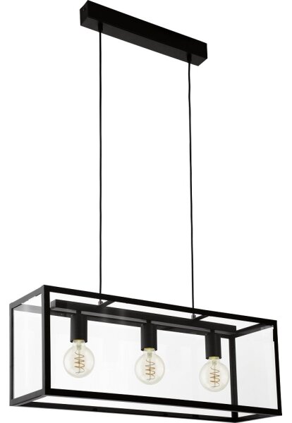 Eglo 49393 - Lampadario CHARTERHOUSE 3xE27/60W/230V