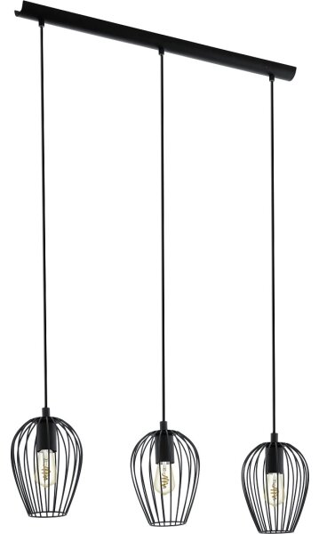 Eglo 49478 - Lampadario NEWTOWN 3xE27/60W/230V
