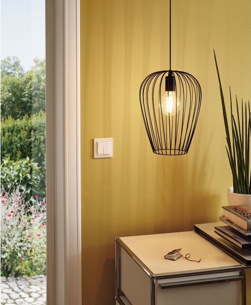 Eglo 49472 - Lampadario NEWTOWN 1xE27/60W/230V