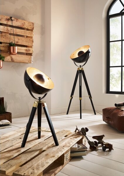 Eglo 49618 - Lampada da terra COVALEDA 1xE27/60W/230V