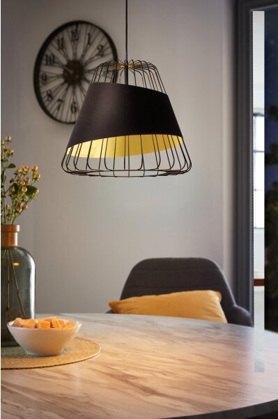 Eglo 49509 - Lampadario a sospensione con filo AUSTELL 1xE27/60W/230V