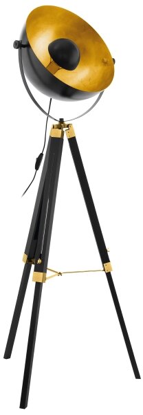 Eglo 49618 - Lampada da terra COVALEDA 1xE27/60W/230V