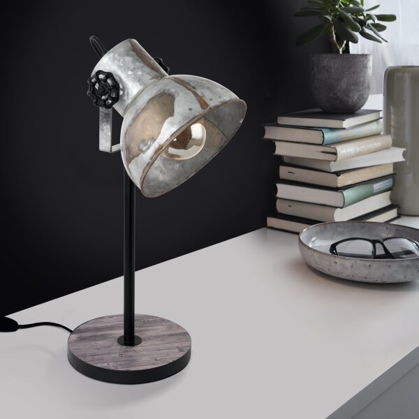 Eglo 79365 - Lampada da tavolo BARNSTAPLE 1xE27/40W/230V