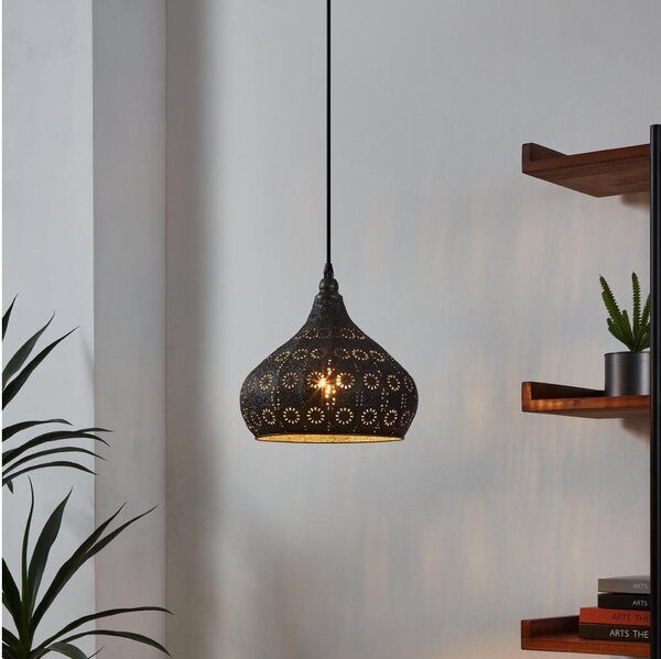 Eglo 49714 - Lampada a sospensione MELILLA 1xE27/60W