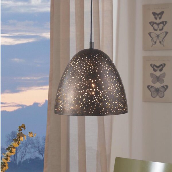 Eglo 49814 - Lampada a sospensione SAFI 1xE27/60W