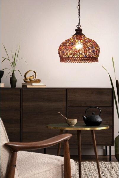 Eglo 49764 - Lampada a sospensione JADIDA 1xE27/60W