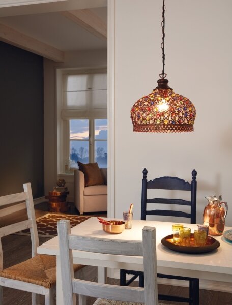 Eglo 49764 - Lampada a sospensione JADIDA 1xE27/60W