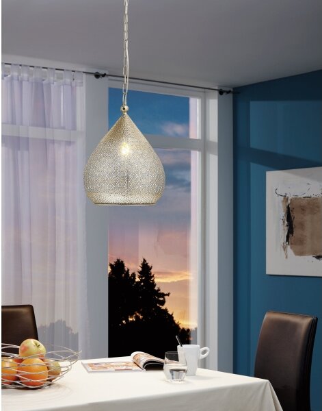 Eglo 49768 - Lampada a sospensione MELILLA 1xE27/60W