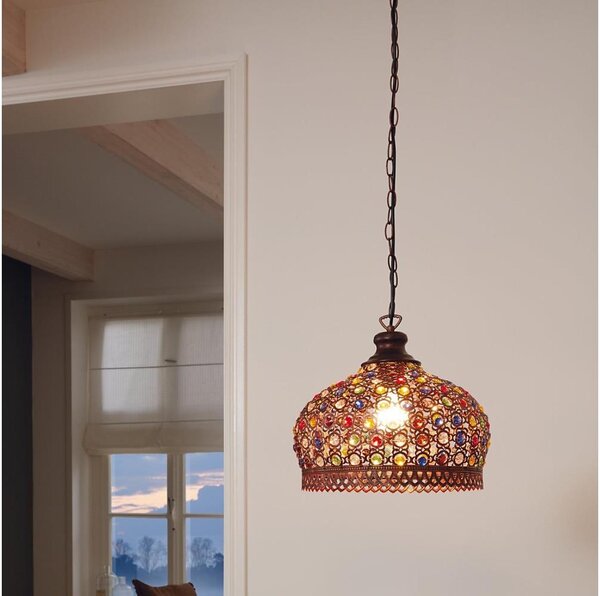 Eglo 49764 - Lampada a sospensione JADIDA 1xE27/60W