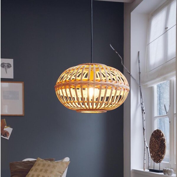 Eglo 49771 - Lampada a sospensione AMSFIELD 1xE27/60W