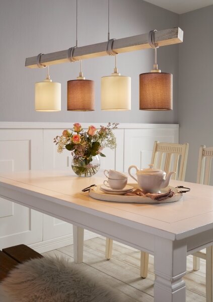 Eglo 49927 - Lampadario LED a sospensione su cavo TOWNSHEND 2 4xE27/60W/230V
