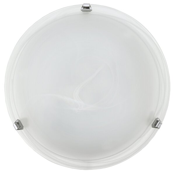 Eglo 7186 - Plafoniera SALOME 1xE27/60W/230V vetro alabastrino