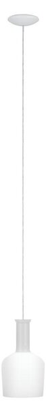 Eglo 62265 - Lampadario a sospensione con filo PASCOA 1xE27/60W/230V 15,6 cm bianco