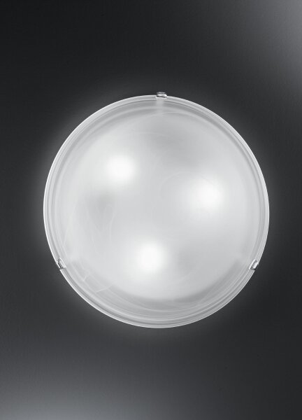 Eglo 7186 - Plafoniera SALOME 1xE27/60W/230V vetro alabastrino