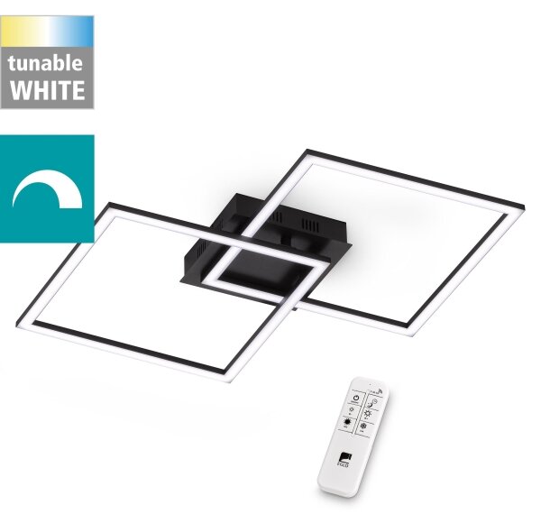 Eglo 75553 - Lampadario LED dimmerabile a plafone PALMAVE LED/28W/230V 3000-6500K+tc