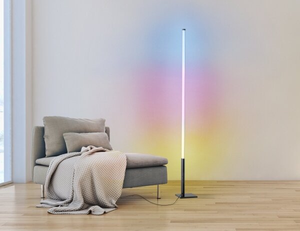 Eglo 75654 - Lampada da terra LED RGB dimmerabile LED/13,5W/230V 2700-6500K + tc