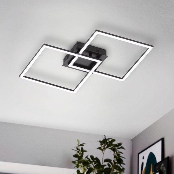 Eglo 75553 - Lampadario LED dimmerabile a plafone PALMAVE LED/28W/230V 3000-6500K+tc
