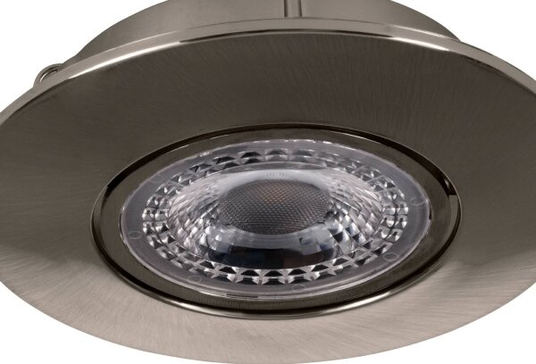 Eglo 75765 - SET 3x Lampada LED da incasso ZUJAR LED/3,4W/230V cromo