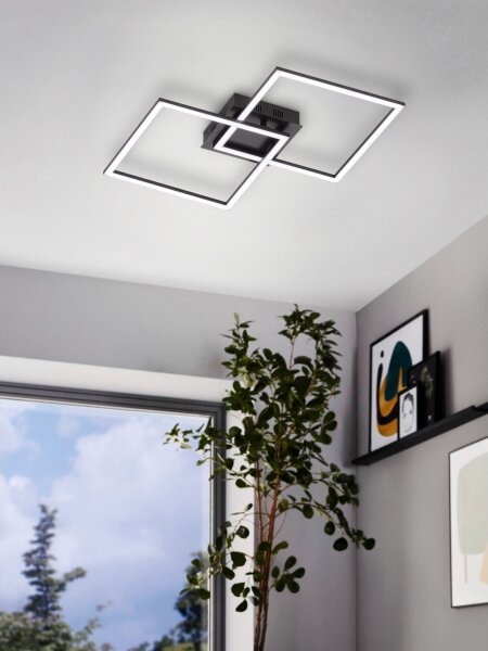 Eglo 75553 - Lampadario LED dimmerabile a plafone PALMAVE LED/28W/230V 3000-6500K+tc