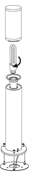 EGLO 81752 - Lampada da esterno HELSINKI 1xE27/15W/230V IP65