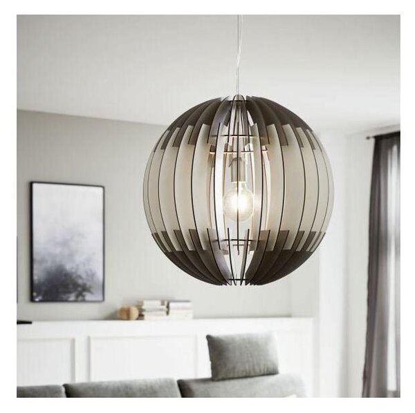 Eglo 79138 - Lampadario a sospensione con filo OLMERO 1xE27/60W/230V