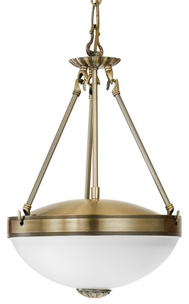 Eglo 82747 - Lampadario a sospensione con catena SAVOY 2xE27/60W/230V bronzo