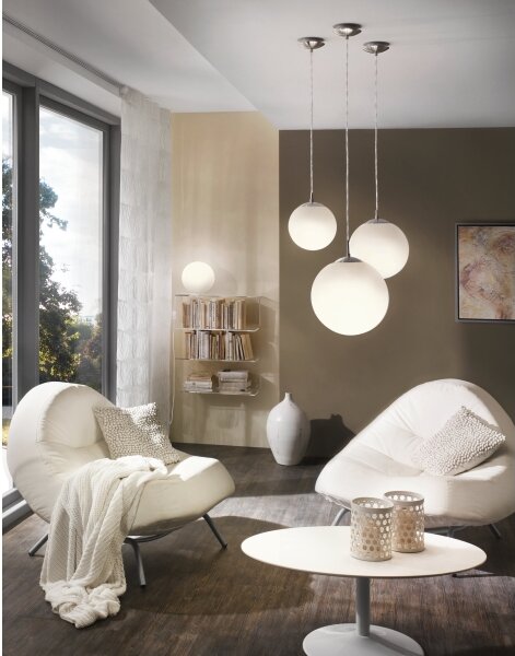 EGLO 85261 - Lampadario a sospensione con filo RONDO 1xE27/60W/230V diametro 20 cm