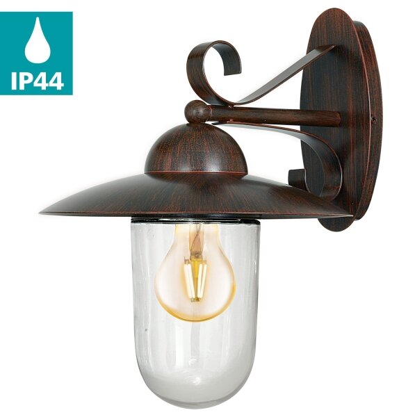 EGLO 83589 - Applique da esterno MILTON 1xE27/60W