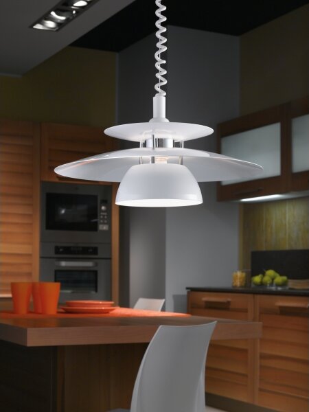 Eglo 87055 - Lampadario regolabile BRENDA 1xE27/60W/230V