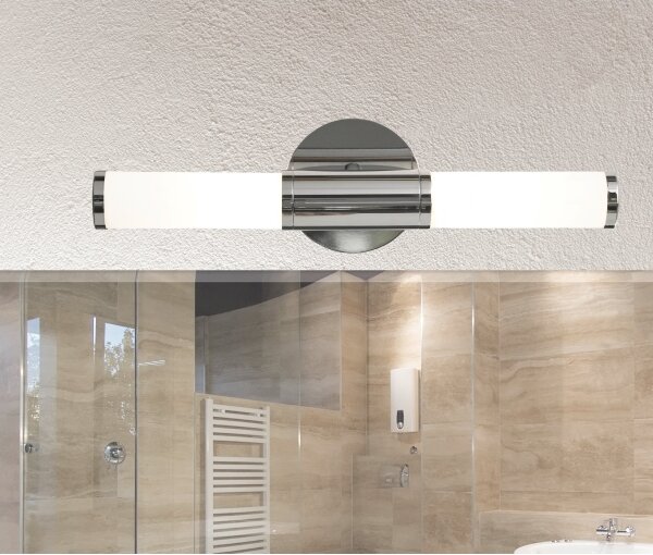 Eglo 87219 - Applique da bagno PALMERA 2xE14/40W/230V IP44