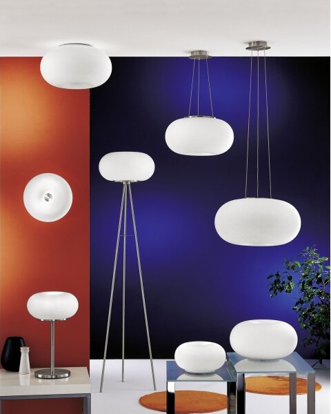 EGLO 86815 - Lampadario a sospensione con filo OPTICA 2xE27/60W