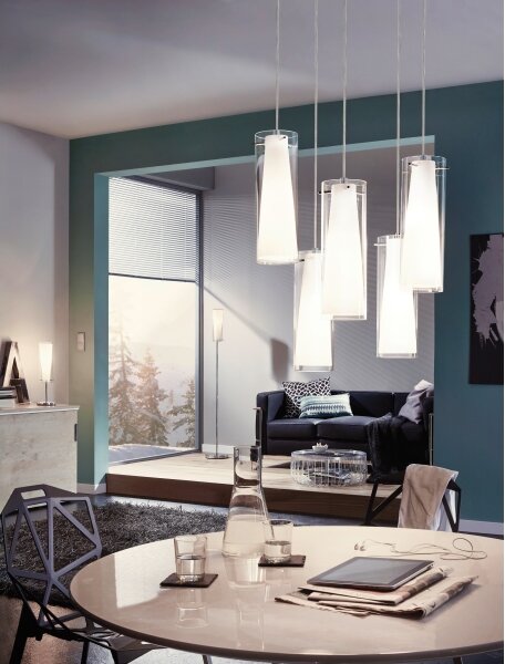 EGLO 89835 - Lampada da tavolo PINTO 1xE27/60W