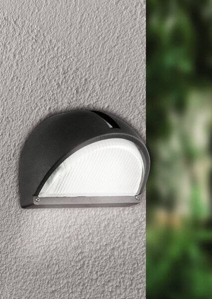 EGLO 89767 - Applique da esterno ONJA 1xE27/60W nero IP44