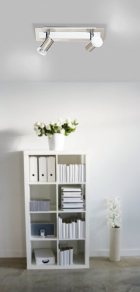 EGLO 90915 - Applique/Plafoniera ROTTELO 2xGU10/LED/3W