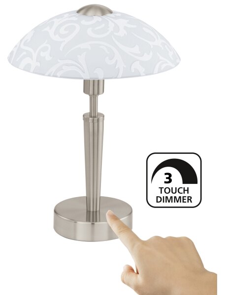 EGLO 91238 - Lampada da tavolo SOLO 1 1xE14/60W/230V